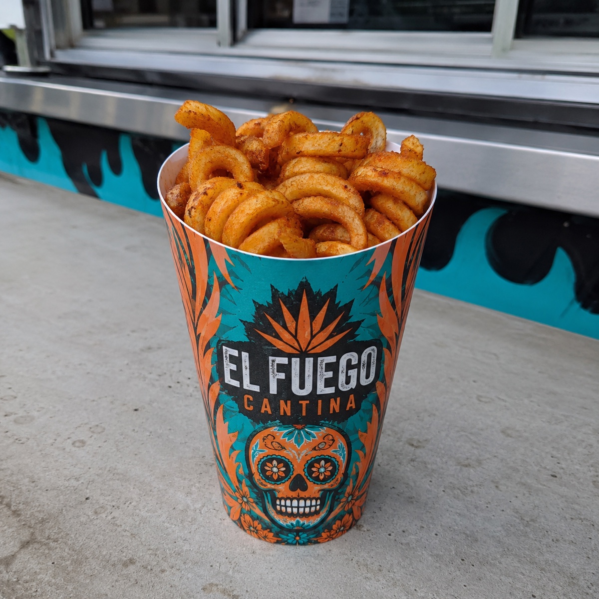 Custom printed fry cups in bulk